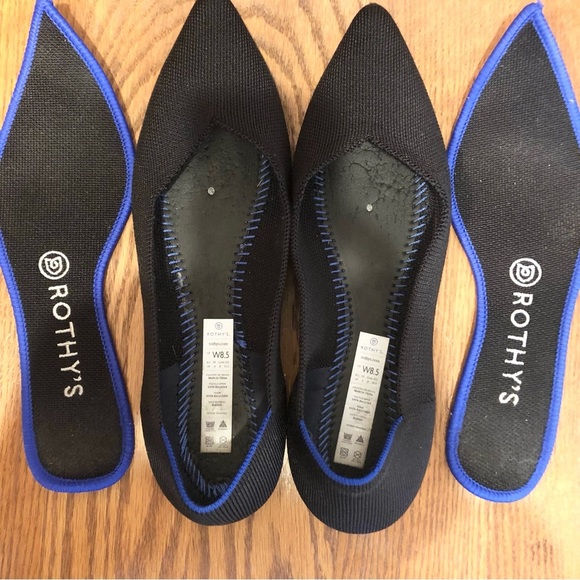 Rothy's The Point, Black, Size 8.5 - Picture 4 of 9